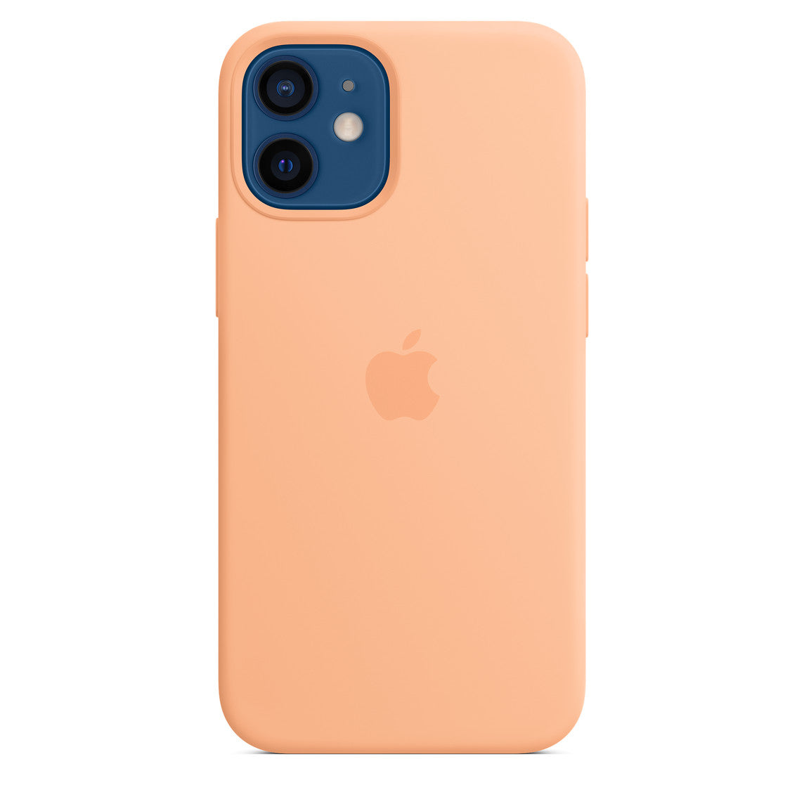 Genuine Apple iPhone 12 Mini Silicone Case - Cantaloupe