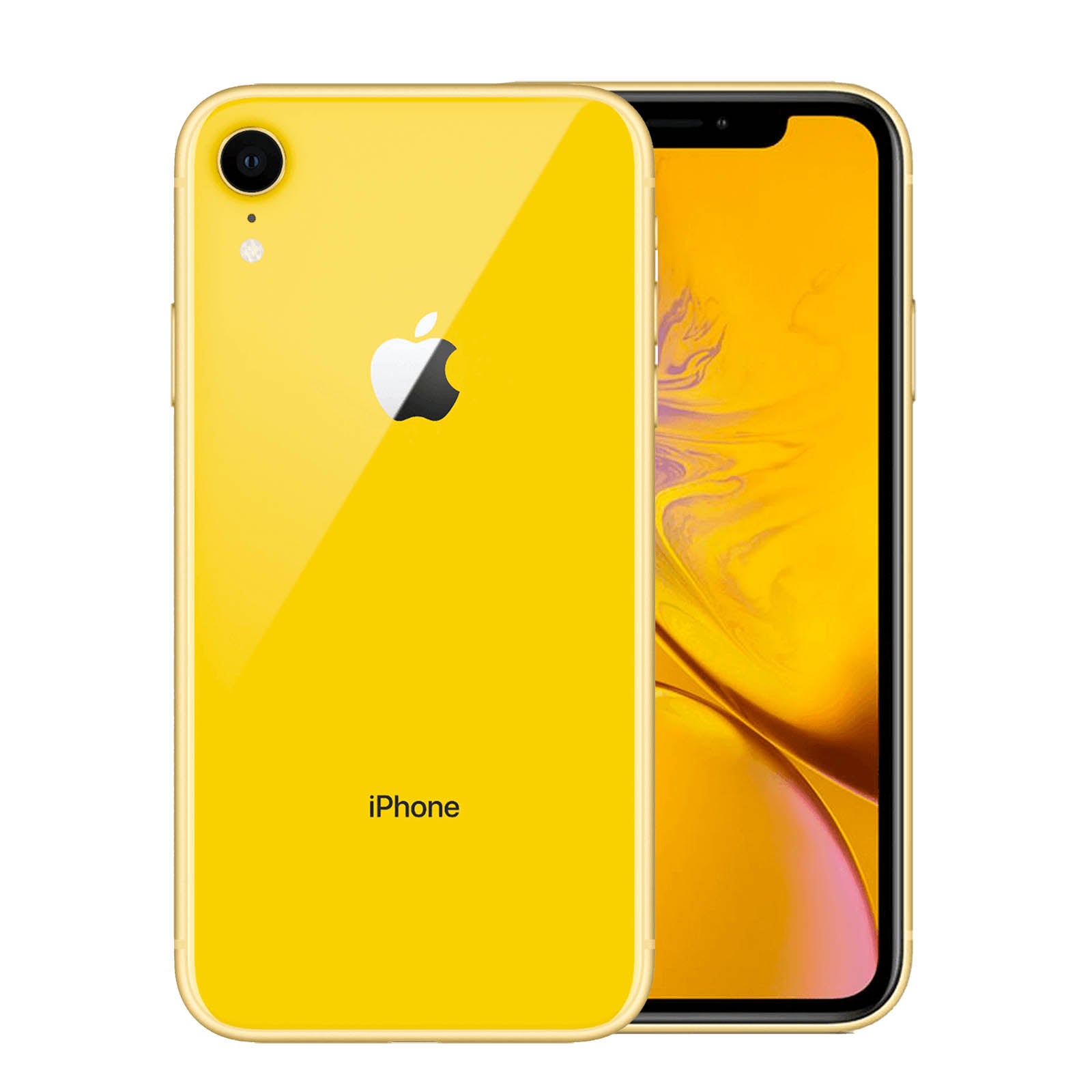 リアル iPhone XR Yellow 128 GB au - スマートフォン/携帯電話