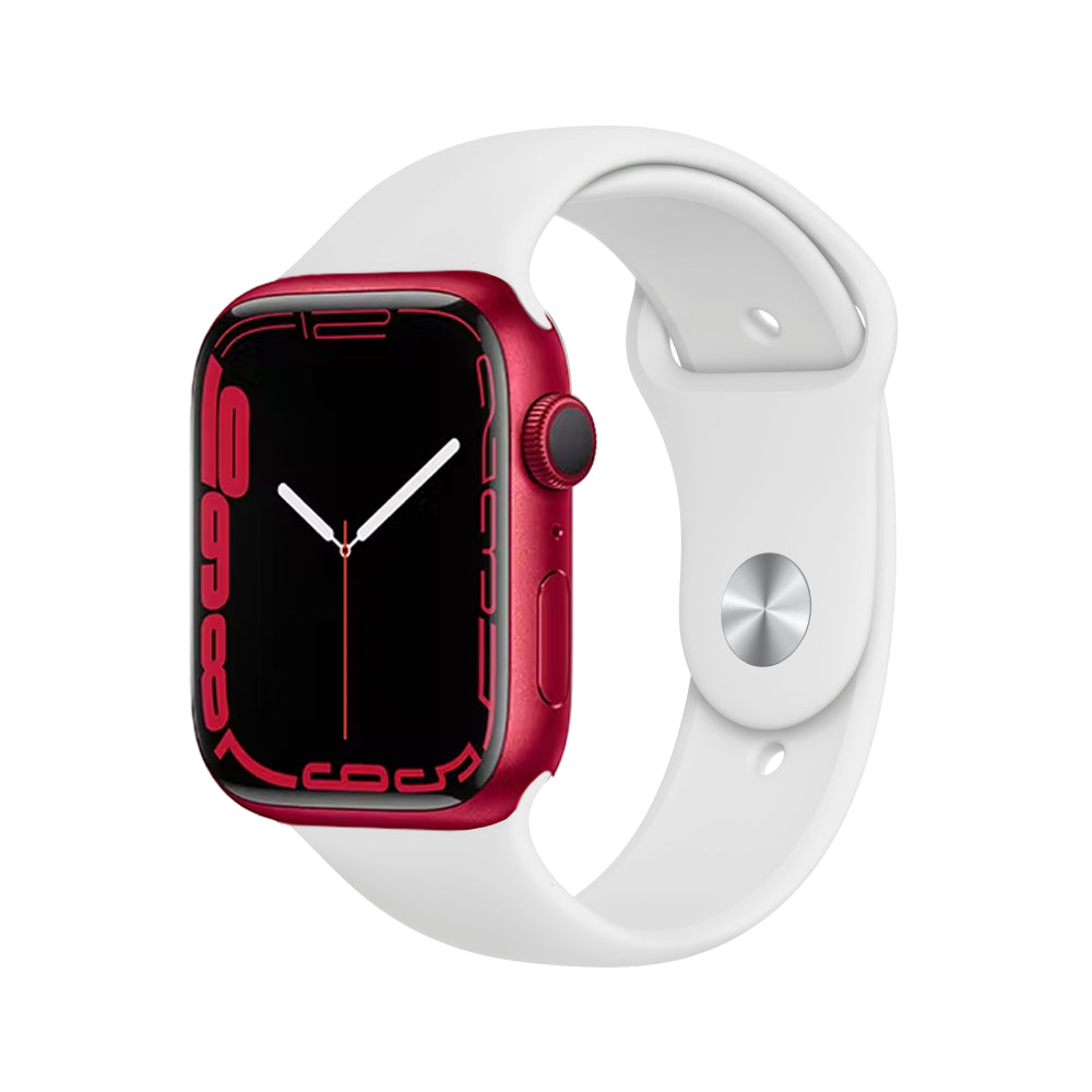 Apple Watch Series 7 Aluminium 41mm GPS - Red - Good – Loop Mobile ...