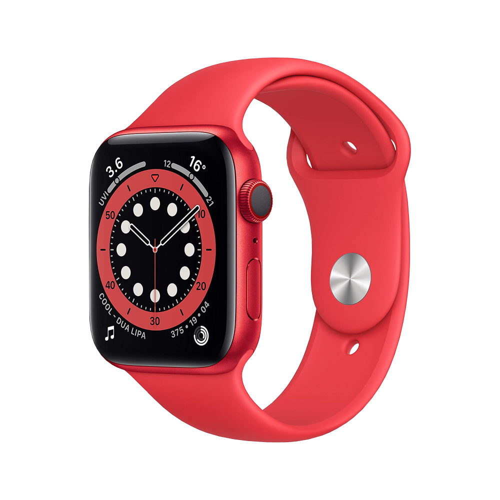 Watch Series 6 Aluminum 44mm WiFi - Product Red - Very Good - Enhanced Battery