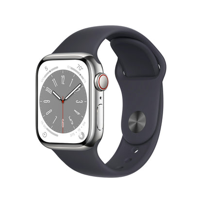 Apple Watch Series 8 Aluminium 41mm Cellular - Midnight - Fair - New Battery