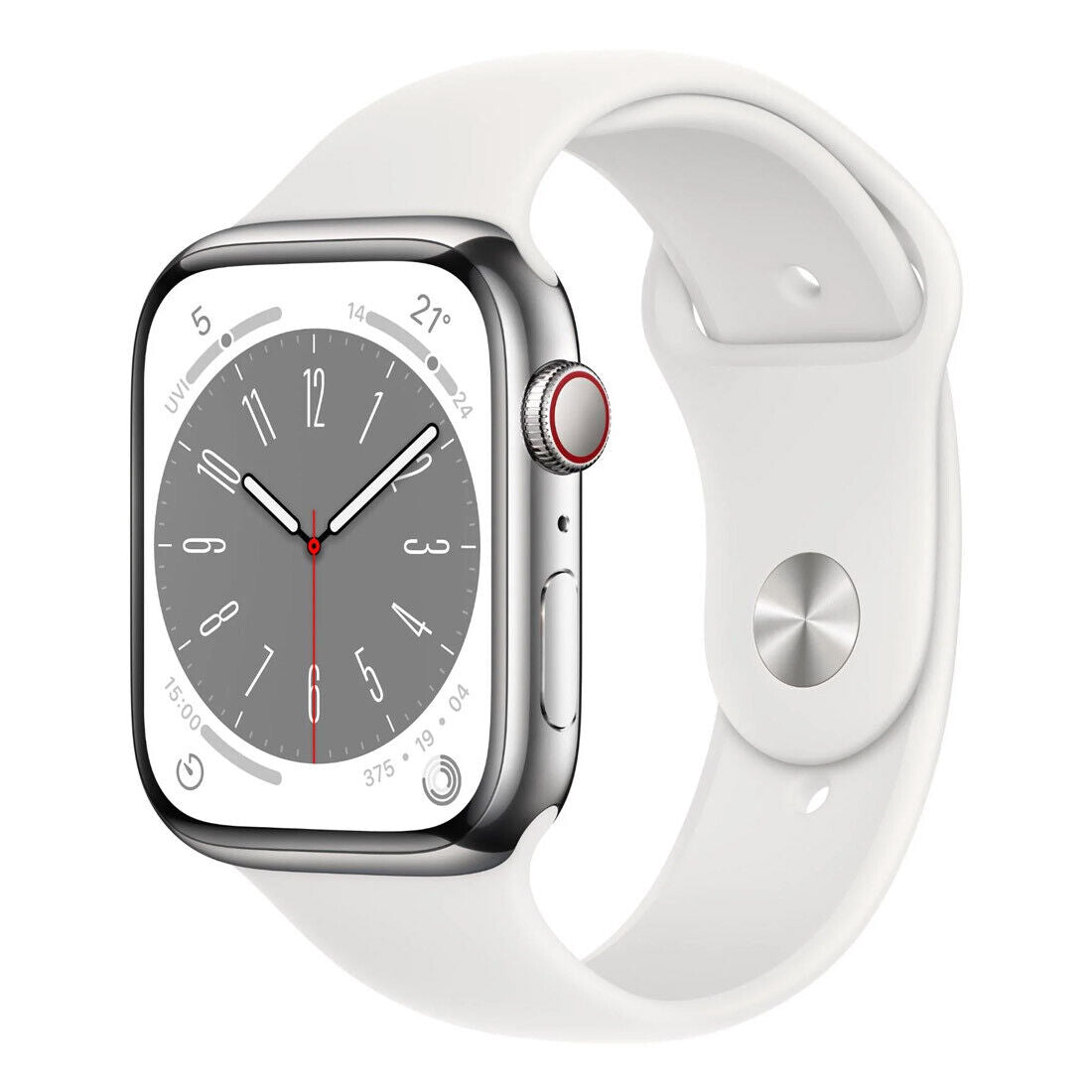 Apple Watch Series 8 Stainless Steel 45mm Cellular - Silver- Fair