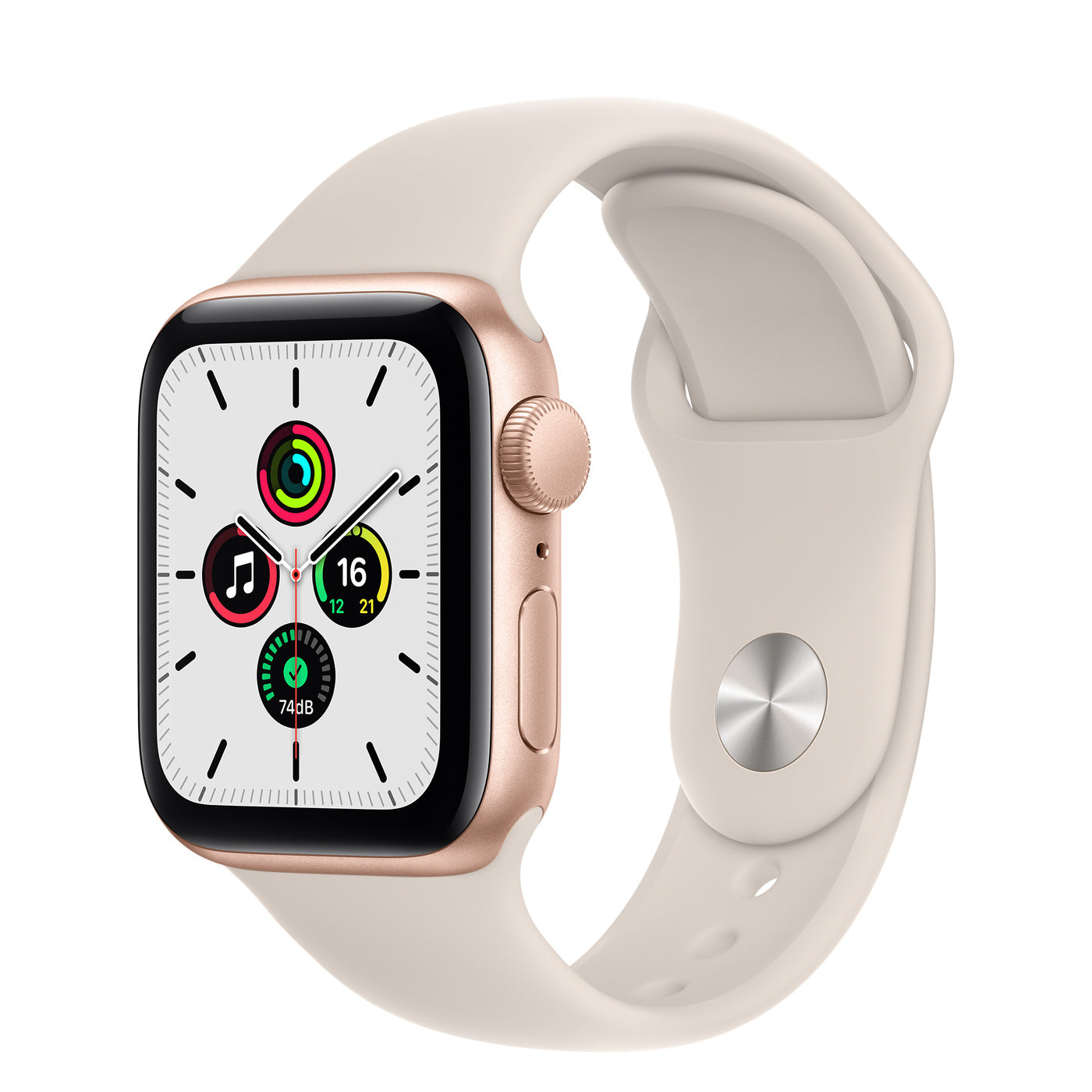 Apple Watch Series SE 40mm Gold WiFi Excellent - Enhanced Battery