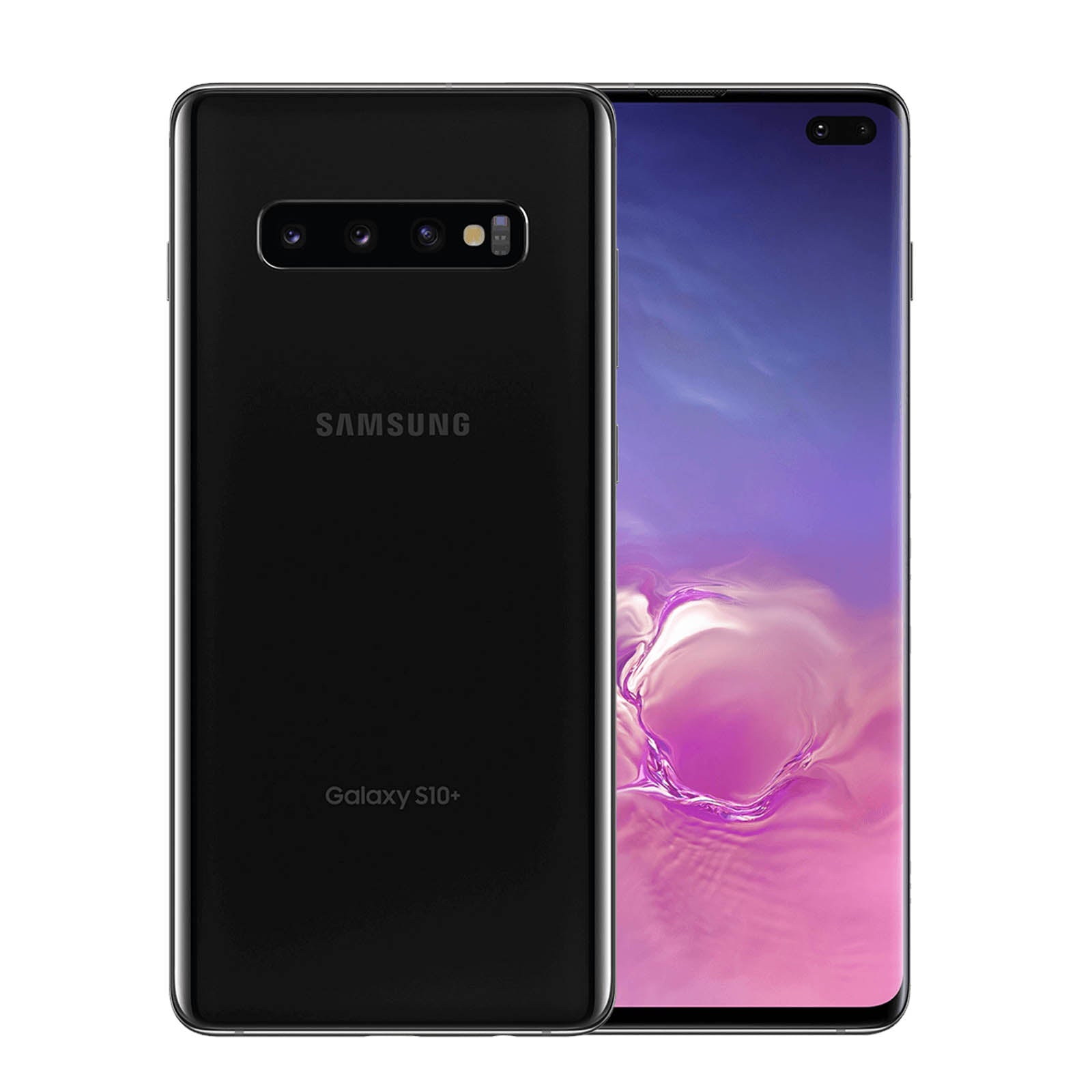 Samsung Galaxy S10 Plus 128GB Prism Black Excellent - Unlocked