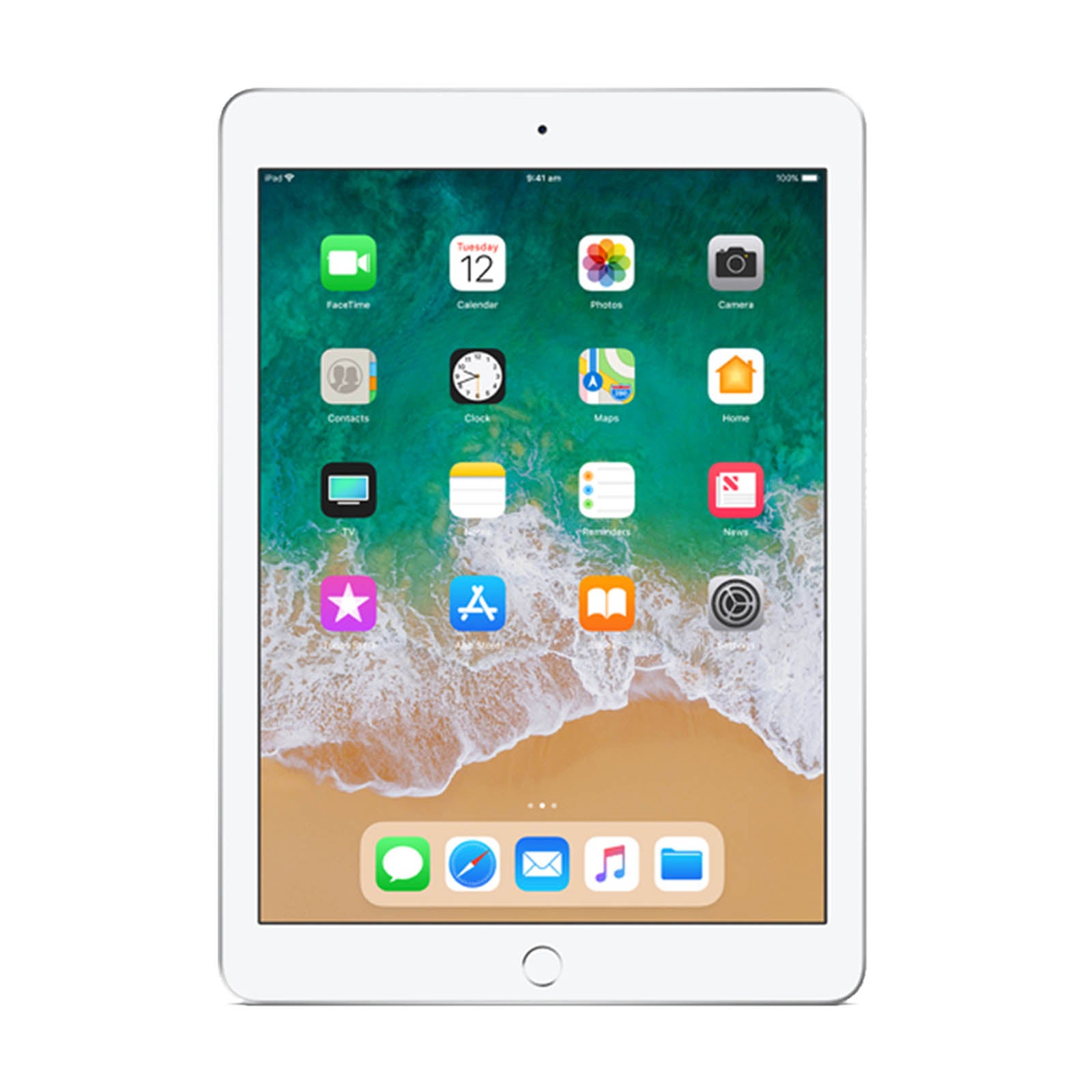 Apple iPad 5th Gen 9.7" 128GB Silver - Unlocked