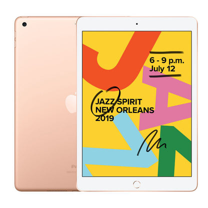 Apple iPad 7 32GB 10.2in WiFi & Cellular Gold Very Good Unlocked