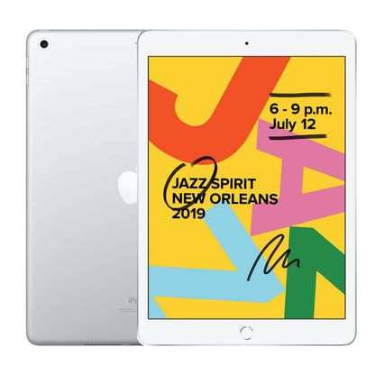Apple iPad 7 128GB 10.2in WiFi Silver Very Good Unlocked