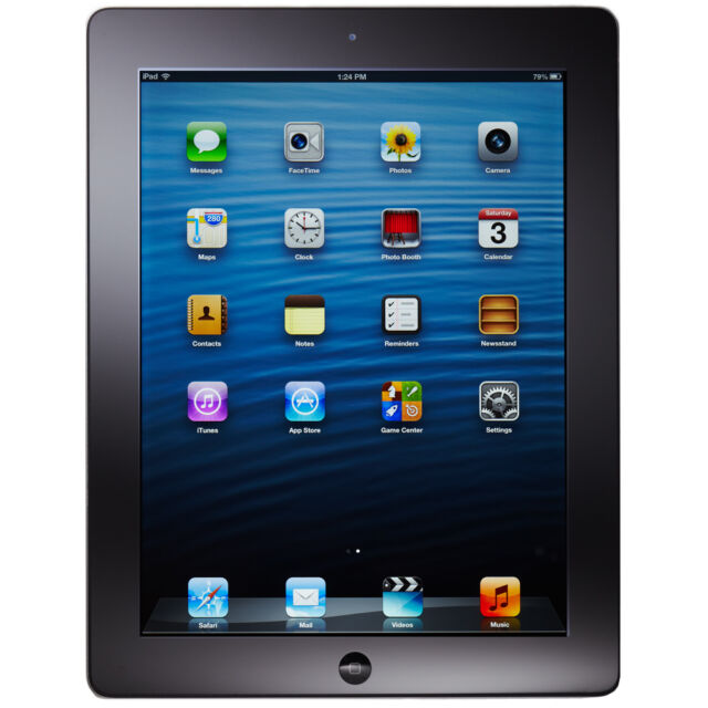 Apple iPad 4 32GB Black Pristine Cellular - Unlocked