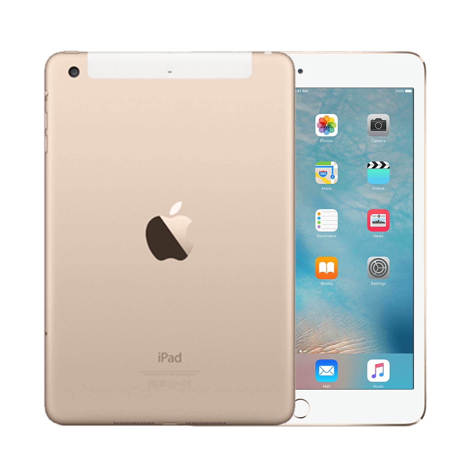 Apple iPad mini 3 128GB Gold Fair- Unlocked