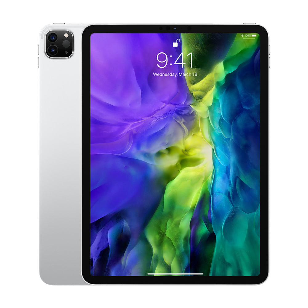 Apple iPad Pro 11" 2nd Gen 128GB Silver Cellular Unlocked - Fair