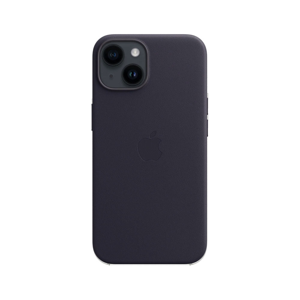 Genuine iPhone 14 Leather Case - Brand New - Midnight