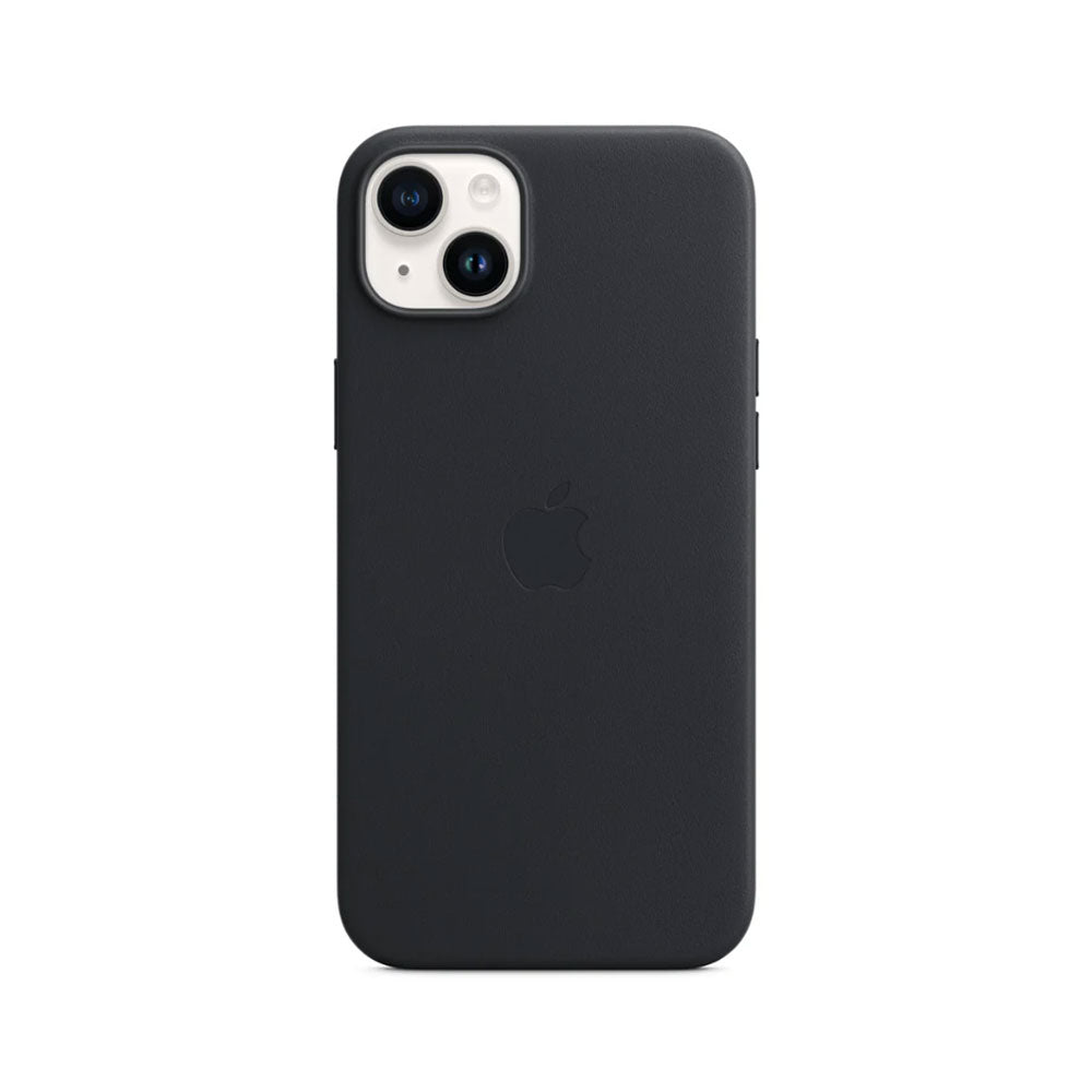 Genuine iPhone 14 Plus Leather Case - Brand New - Midnight