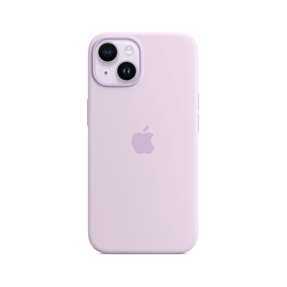 Genuine iPhone 14 Silicone Case - Brand New - Lilac