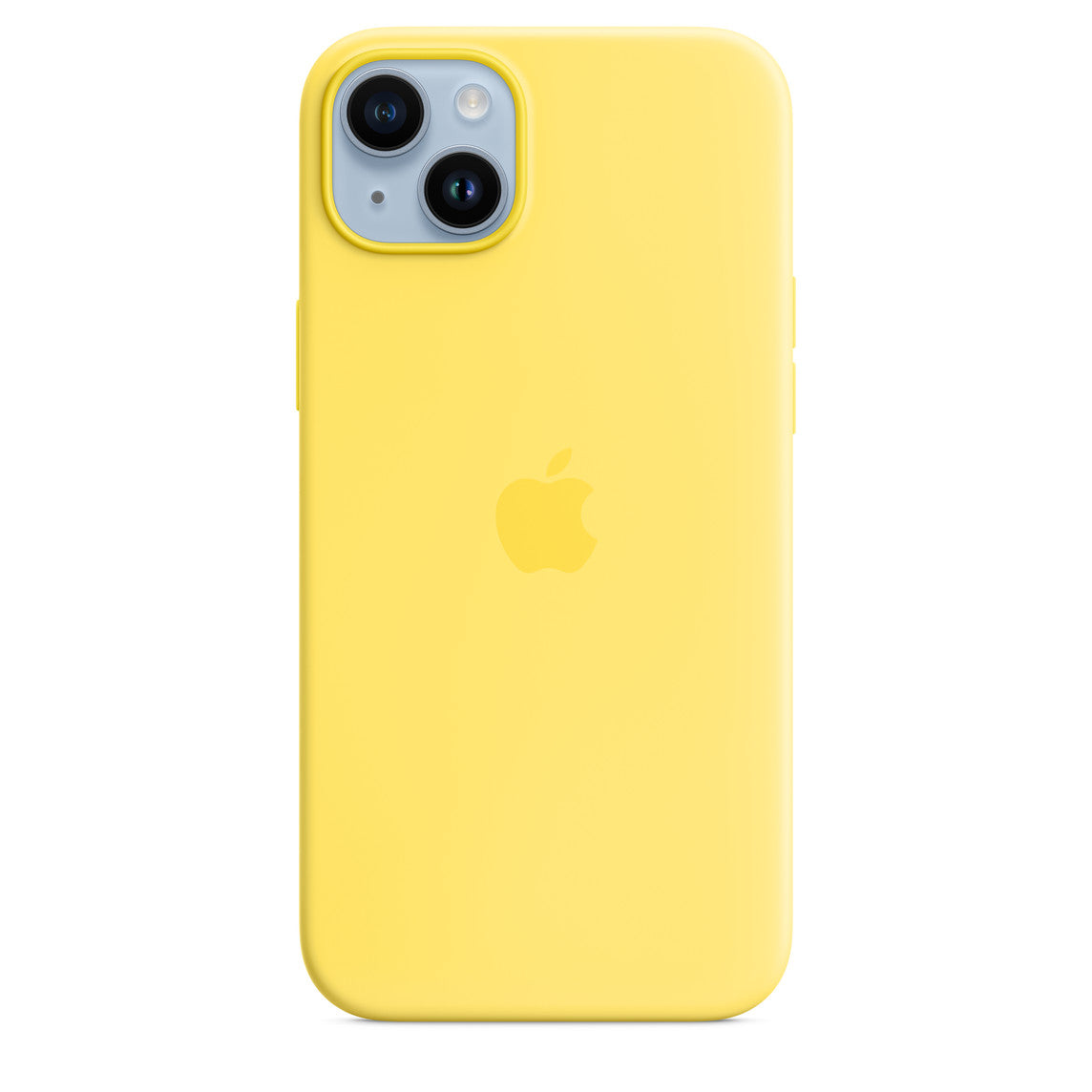 Genuine iPhone 14 Plus Silicone Case - Brand New - Yellow