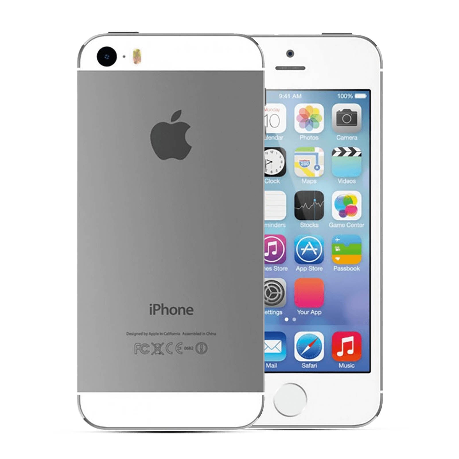 iPhone SE Silver 16 GB au - 携帯電話