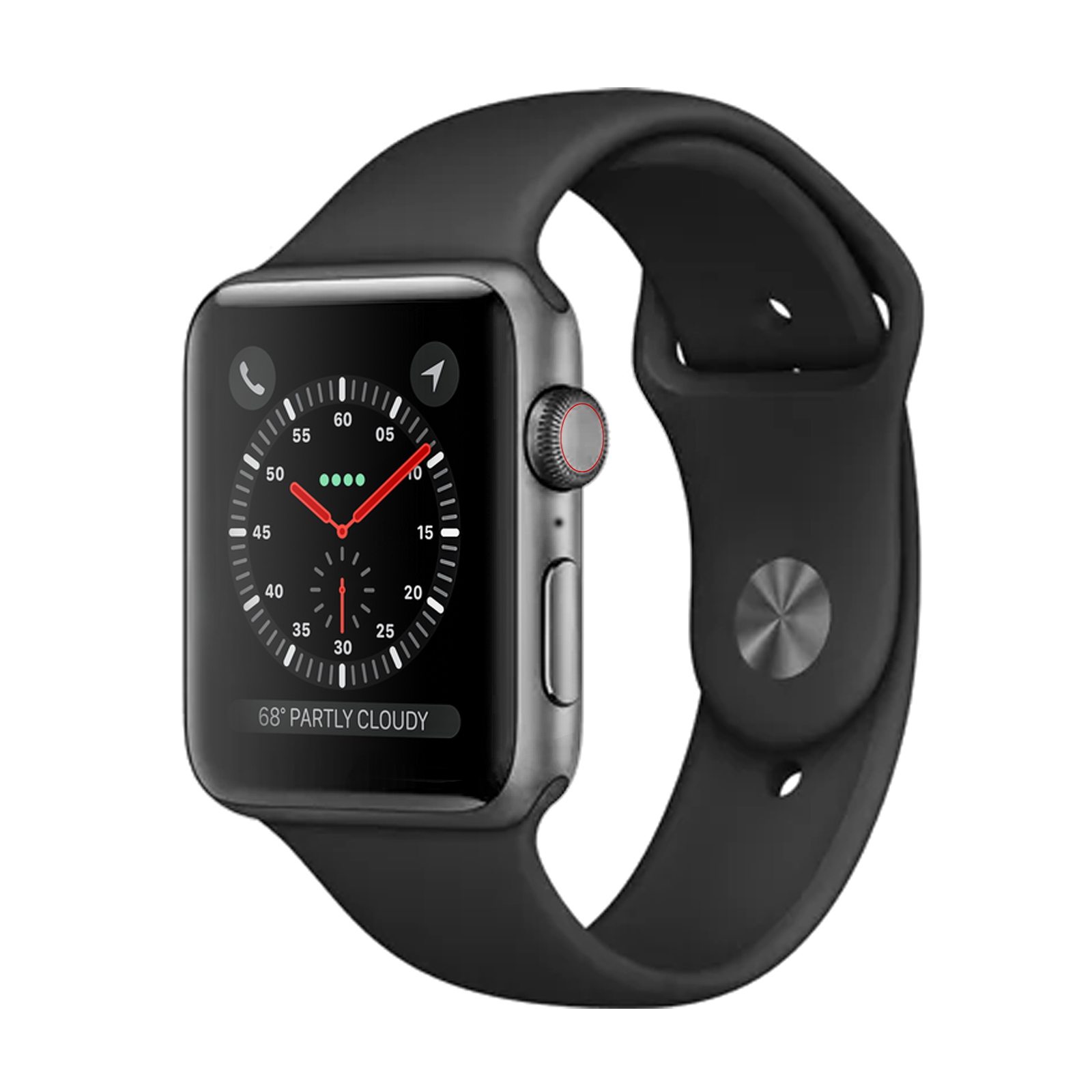 Apple Watch Series 5 Edition 44mm Silver Titanium Good - WiFi