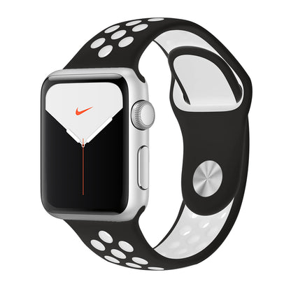 Apple Watch Series 5 Nike Aluminium 40mm Silver Excellent - WiFi - Enhanced Battery