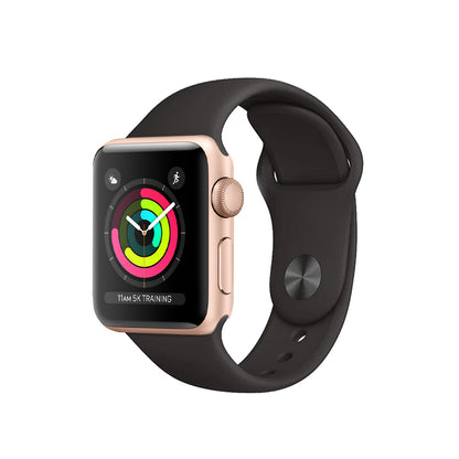 Apple Watch Series 3 Aluminium 38mm Gold Excellent - WiFi - Enhanced Battery