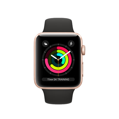 Apple Watch Series 3 Aluminium 38mm Gold Excellent - WiFi - Enhanced Battery