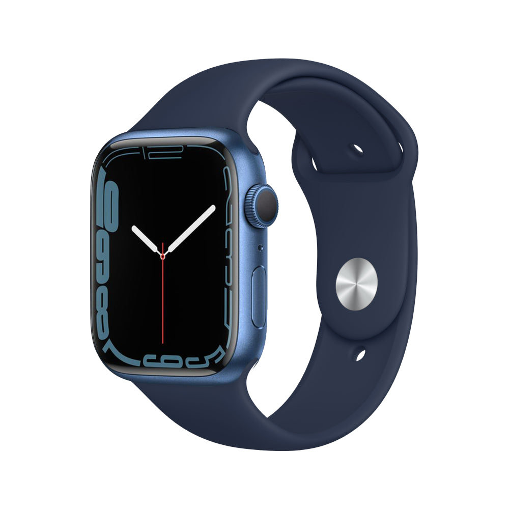 Apple Watch Series 7 Aluminium 45mm GPS - Blue - Fair - Enhanced Battery