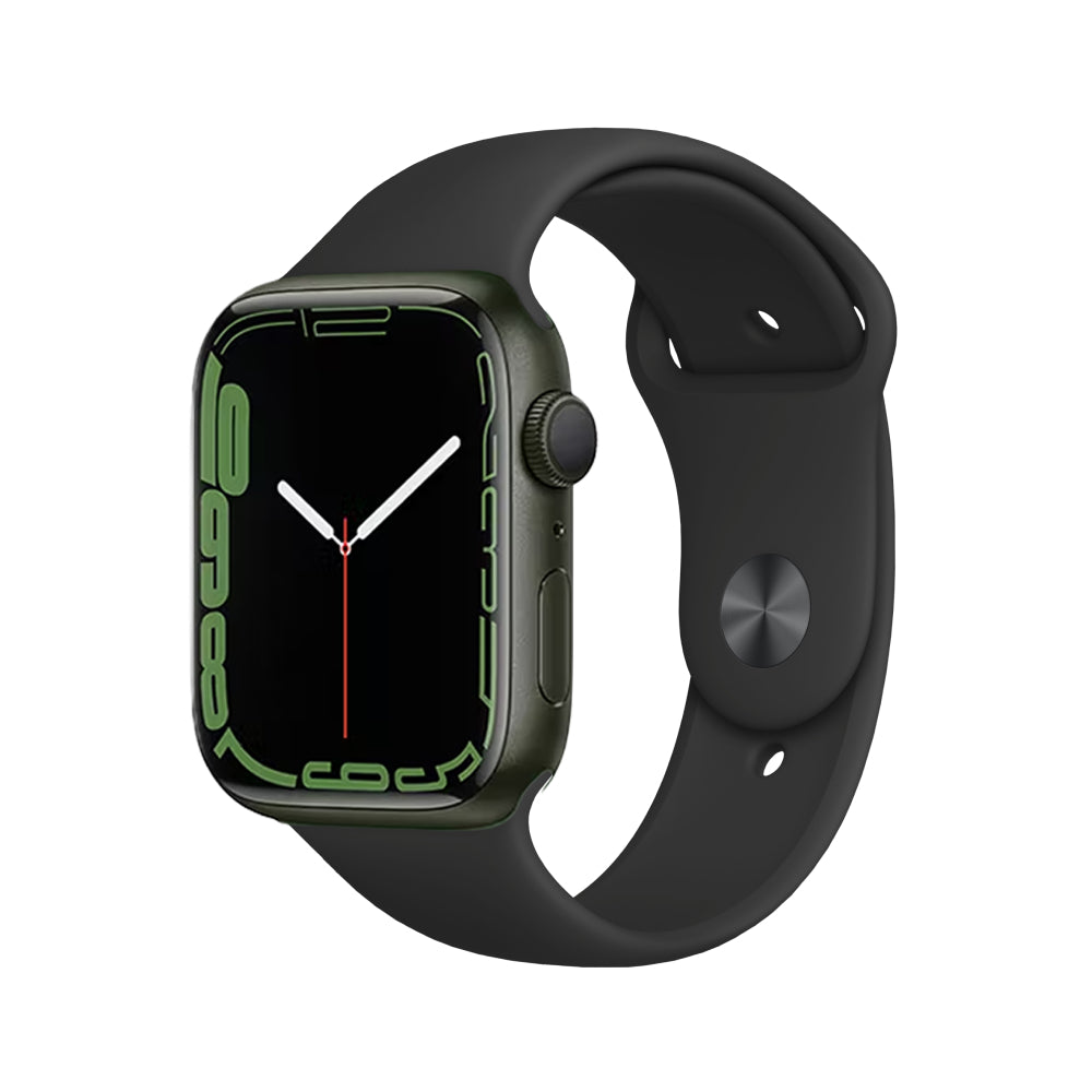 Apple Watch Series 7 Aluminium 45mm GPS - Green - Fair - New Battery