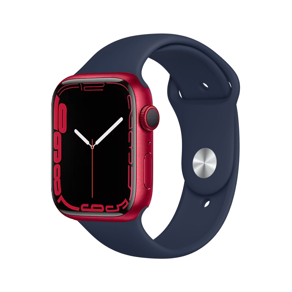 Apple Watch Series 7 Aluminium 41mm GPS - Red - Good - New Battery