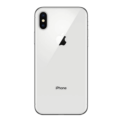 Apple iPhone X 64GB - Silver - New Battery